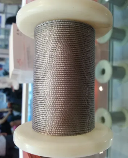 6X37 stainless steel wire rope 16mm 304