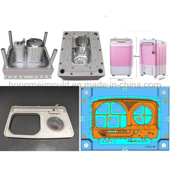Customized Washing Machine Plastic Shell Moulding Tooling