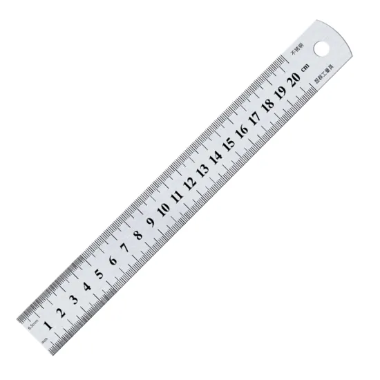 Direct selling custom straight steel ruler