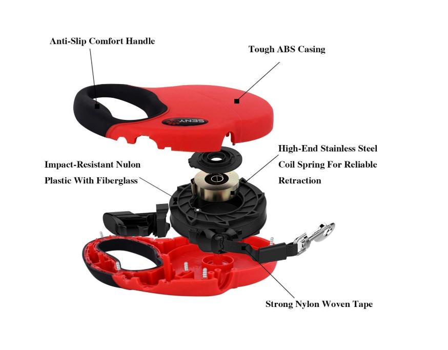 Heavy Duty Retractable Leash