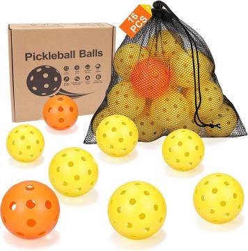 Customized Logo Hochwertige Pickleballbälle USAPA zugelassen 40 Loch Outdoor Pickleballball