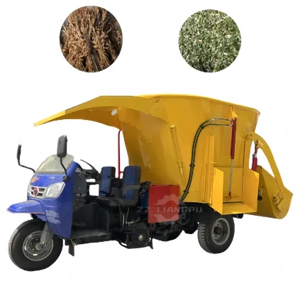 5m3 Tractive TMR Feed Mixer for Cattle