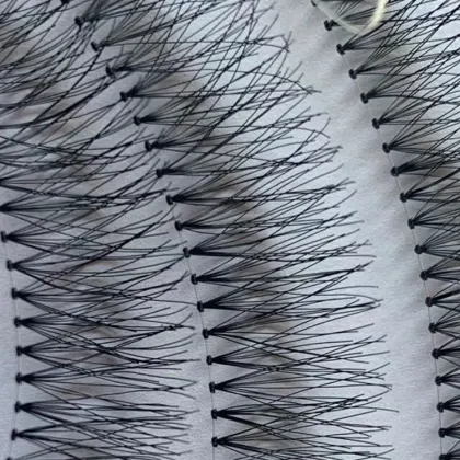 Top Quality 25mm Mink Black Fan Eyelash Extensions for Long Eyelashes