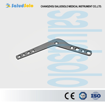 Arthrodesis of wrist joint locking plate