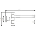 938 Series Towel Holder Twin Handle