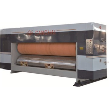 Flexo printer slotter die cutter with stacker