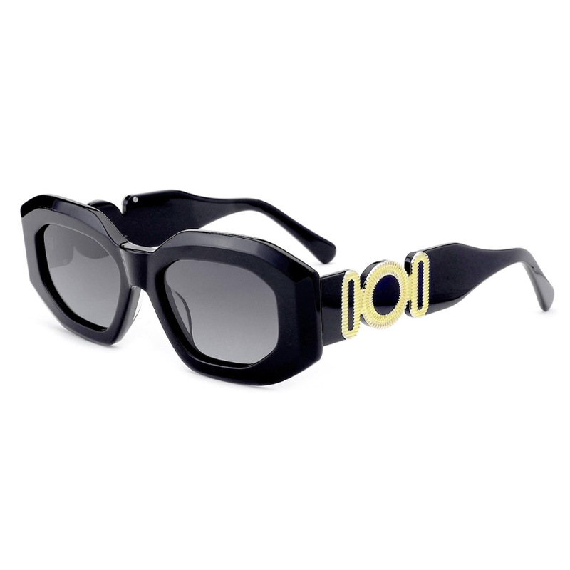 Gradient lens Acetate Sunglasses