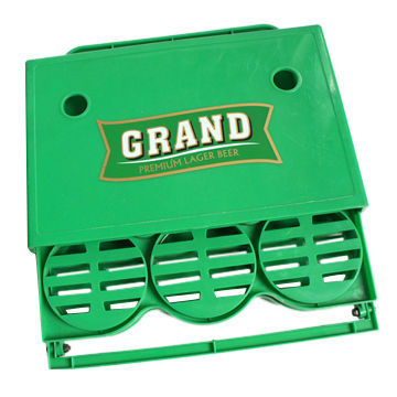 Beer carrier, made of plastic