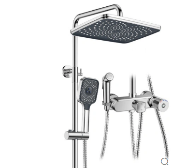 "Modern Bathroom: The Thermostatic Wall-Mounted Shower Experience"