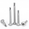 Pan head phillips head self tapping screw A2-A4