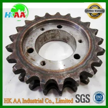 doble teeth idler sprocket, roller linked chain double teeth sprockets