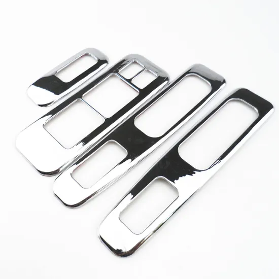 Car Window Stickers Lift Control Panel Chrome ABS Parts Sequins for Nissan Qashqai 2011 2012 2013 2014 Car Accessories