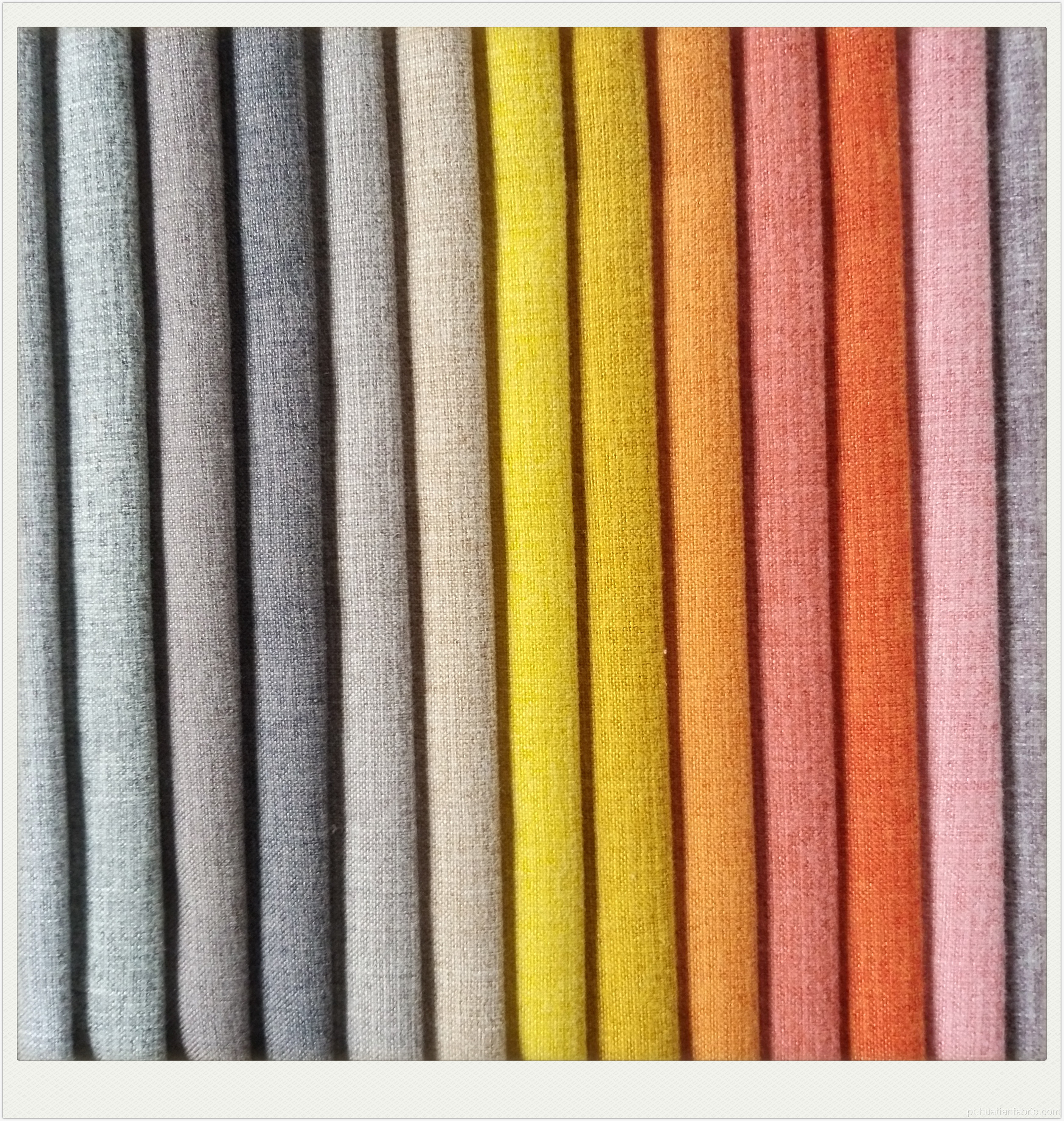 Tecido do sofá do Kenaf para o uso estofado de têxteis home