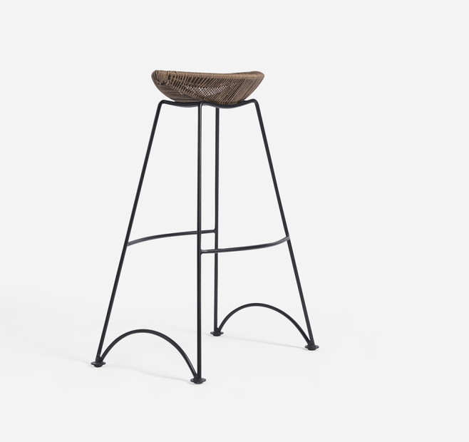 rattan bar stool