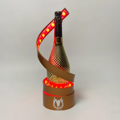 VIP LED Bottle Presenter Display Racks for Nightclubs