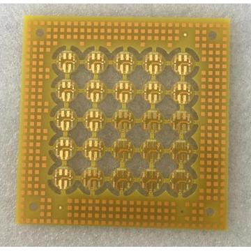 2 layer 1.6mm PCB with yellow solder