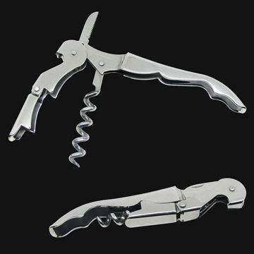2-step Waiter's Corkscrew, Made of 420 Stainless Steel, with 118mm Closed Length