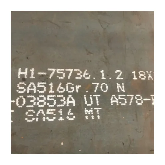 SA516 Gr 70 Carbon Steel Container Plate - Cold Rolled Carbon Steel Plate for Pressure Vessels