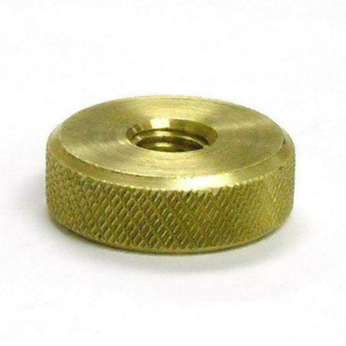 Female Thumb Brass Knurled Nut