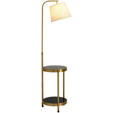 Modern LED Floor Lamp - Black Minimalist Design for Bedrooms