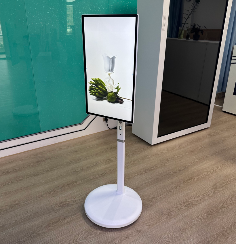 קיוסק LCD נייד עם סיבוב של 360 מעלות לשילוט רפואי דיוקן ונוף תכליתי