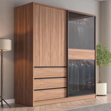 Elegant Glass Sliding Door Wardrobes for Modern Bedroom Storage