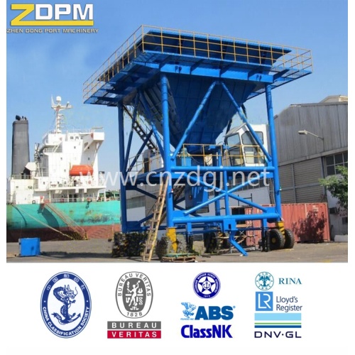 High Quality Mobile dust proof wheel hopper