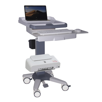 Mobile Workstation Medical Computer Cart Nursing Laptop