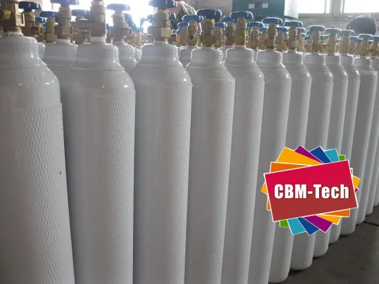 New Medical Oxygen Cylinder with Valve,15MPa High Pressure Seamless Steel Oxygen Gas Cylinders