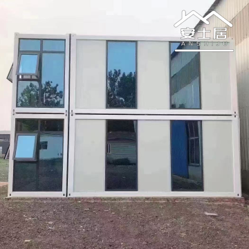 Transparent Glass Box Prefab Living Space