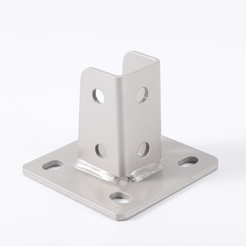 Unistrut 4 Hole Post Base unistrut 90 degree flat bracket Supplier