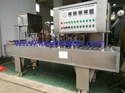 Koyo KY-32A-2 Automatic Mineral Water Jelly Juice Filling and Sealing Machine