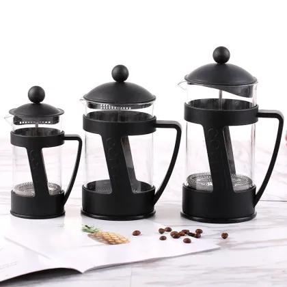 Small French Press Coffee Maker for Single Serving - Maximum Flavor Morning Coffee