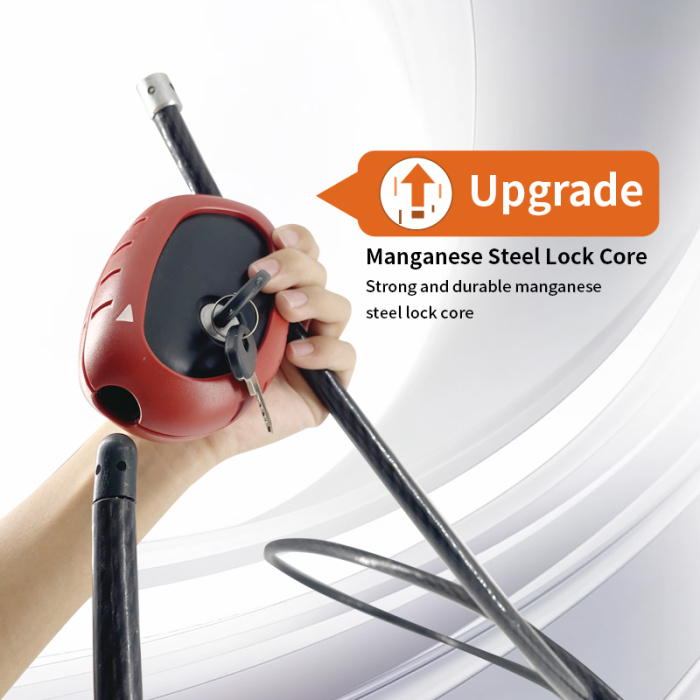 Регулируемая металлическая метеонечная кабельная блокировка для наружного