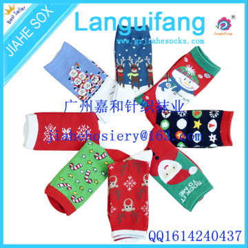 OEM Colourful Pattern Christmas Cute children Socks