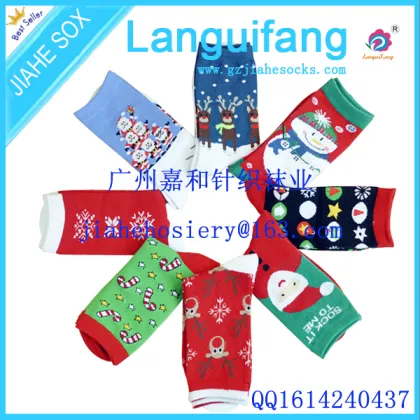 OEM Colourful Pattern Christmas Cute children Socks