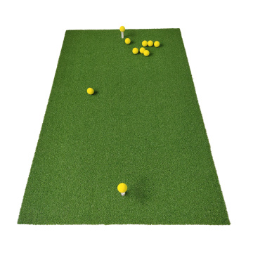 PP gras zwart rubberen golfmat