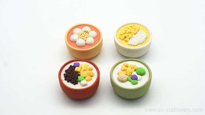 3D Porridge Series Eraser