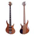 Electric Bass Guitar 4 strings through body conjoined bass guitar Supplier