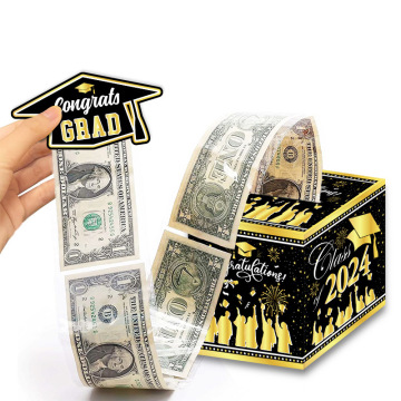 Graduation Season Money Gift Box: Party Game, Draw, and Decoration