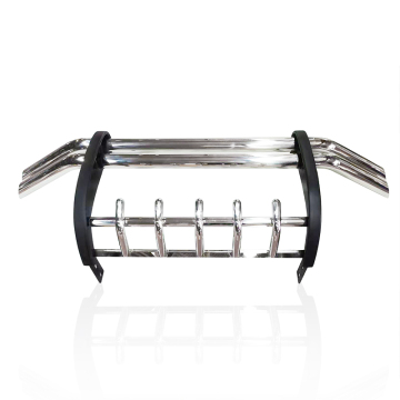 stainless steel double tube elegant front bumper