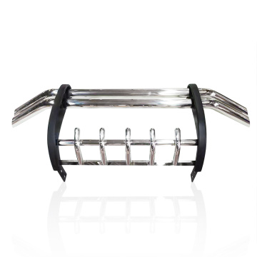 stainless steel double tube elegant front bumper