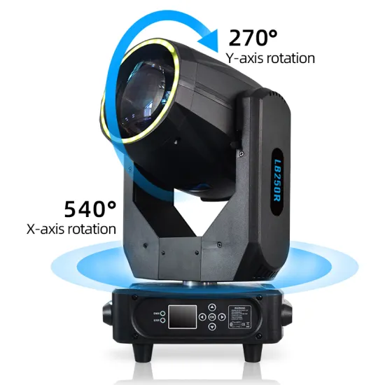 Big Dipper 250W 17R KTV bar light wedding moving head beam pattern light blub stage lighting equipment