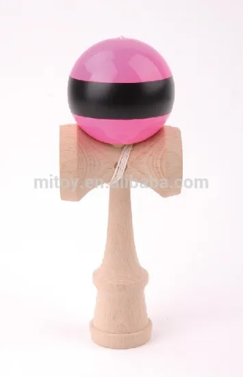 stripes kendama toy from ICTI factory