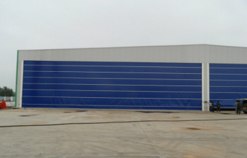 Giant high speed rolling up door