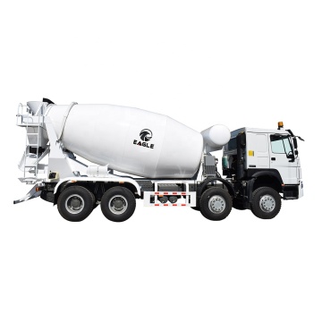 Digunakan truk mixer beton 12 meter kubik mandiri