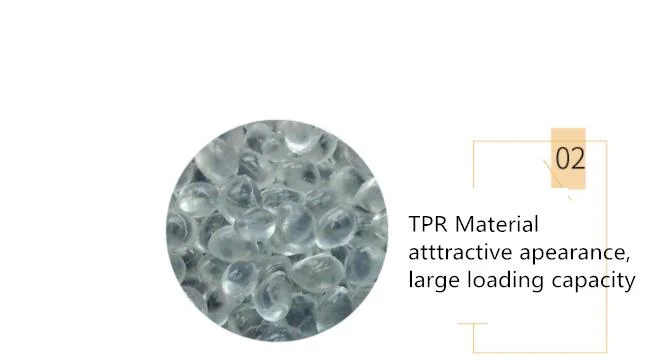 Gray Tpr Caster Wheel