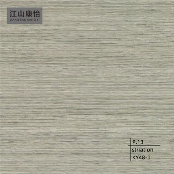 Striped PVC eco-friendly film