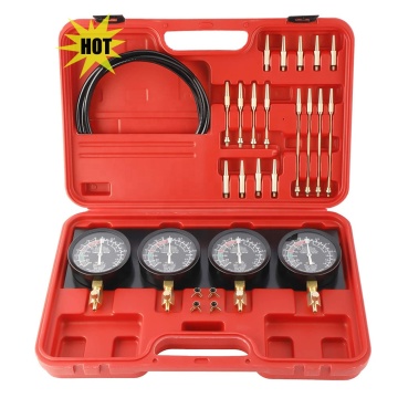 Viktec Carburator Synchronizer dan Kit Penyesuaian dengan Pengukur Vakum Bahan Bakar (VT01330)
