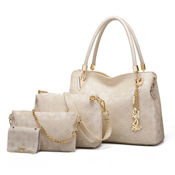 2024 Luxury Vintage Leather Tote Bag Set - Famous Brand Designer Purse